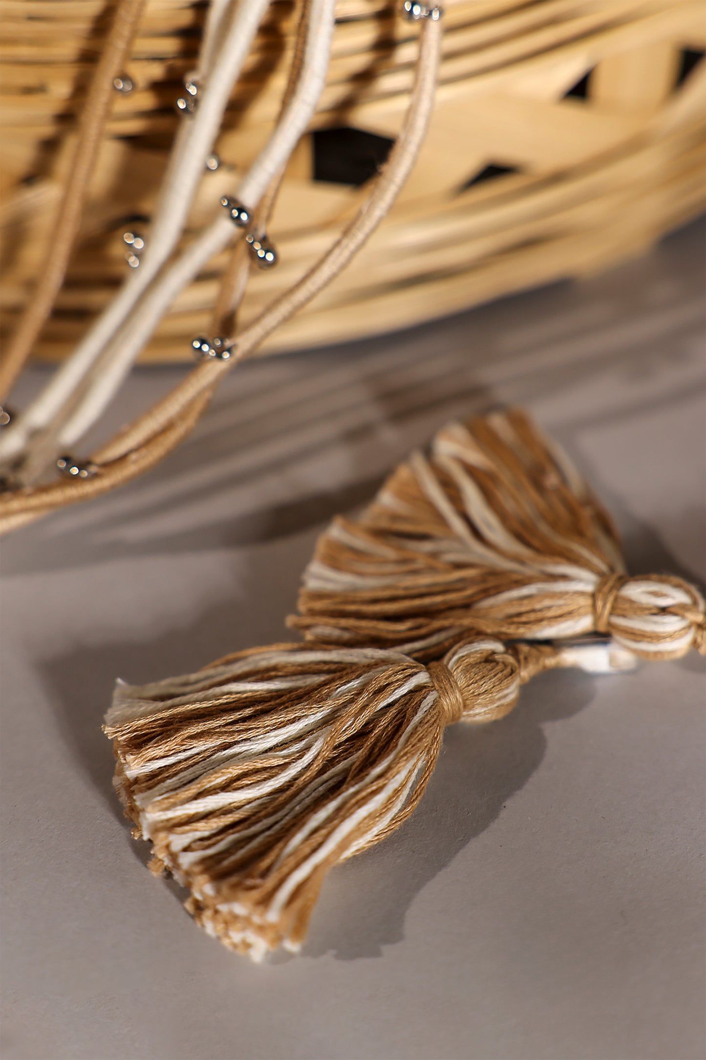 Ivory Multi Layered Waist Belt