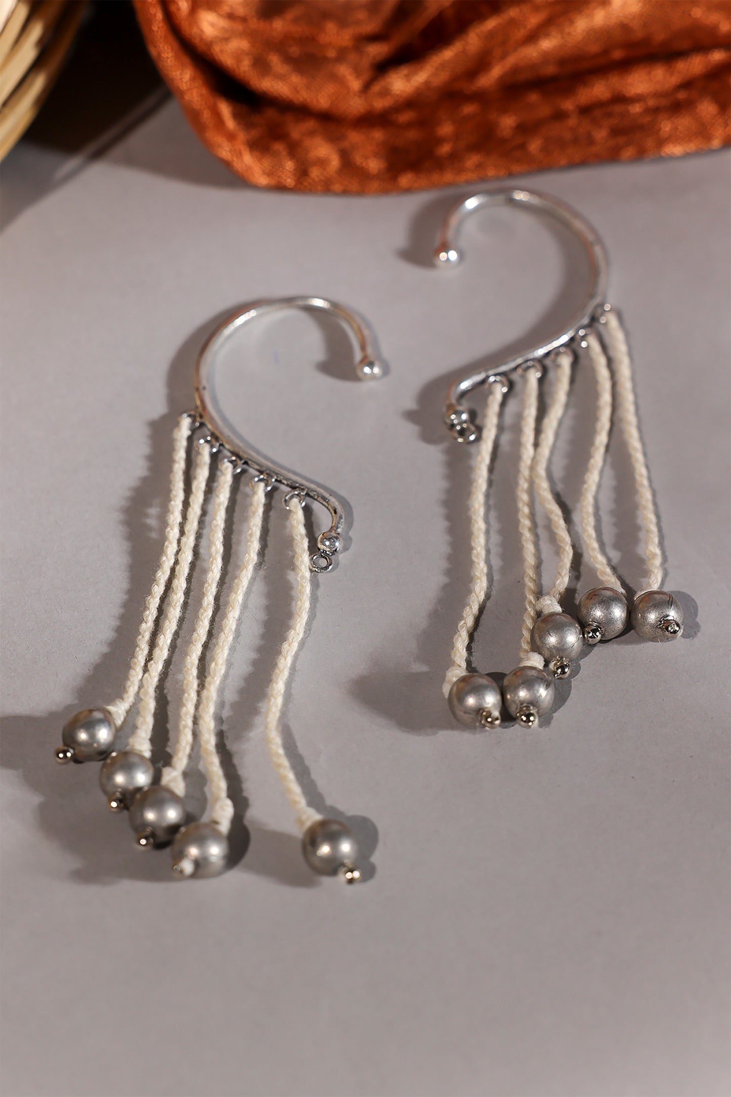 Ivory Ear Cuff Dangler