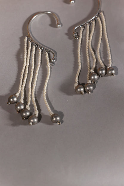 Ivory Ear Cuff Dangler