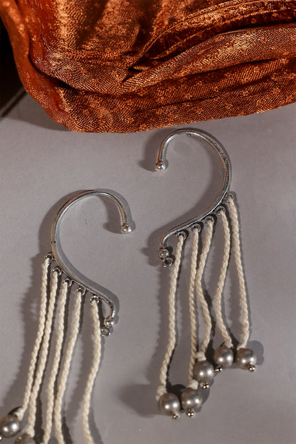 Ivory Ear Cuff Dangler