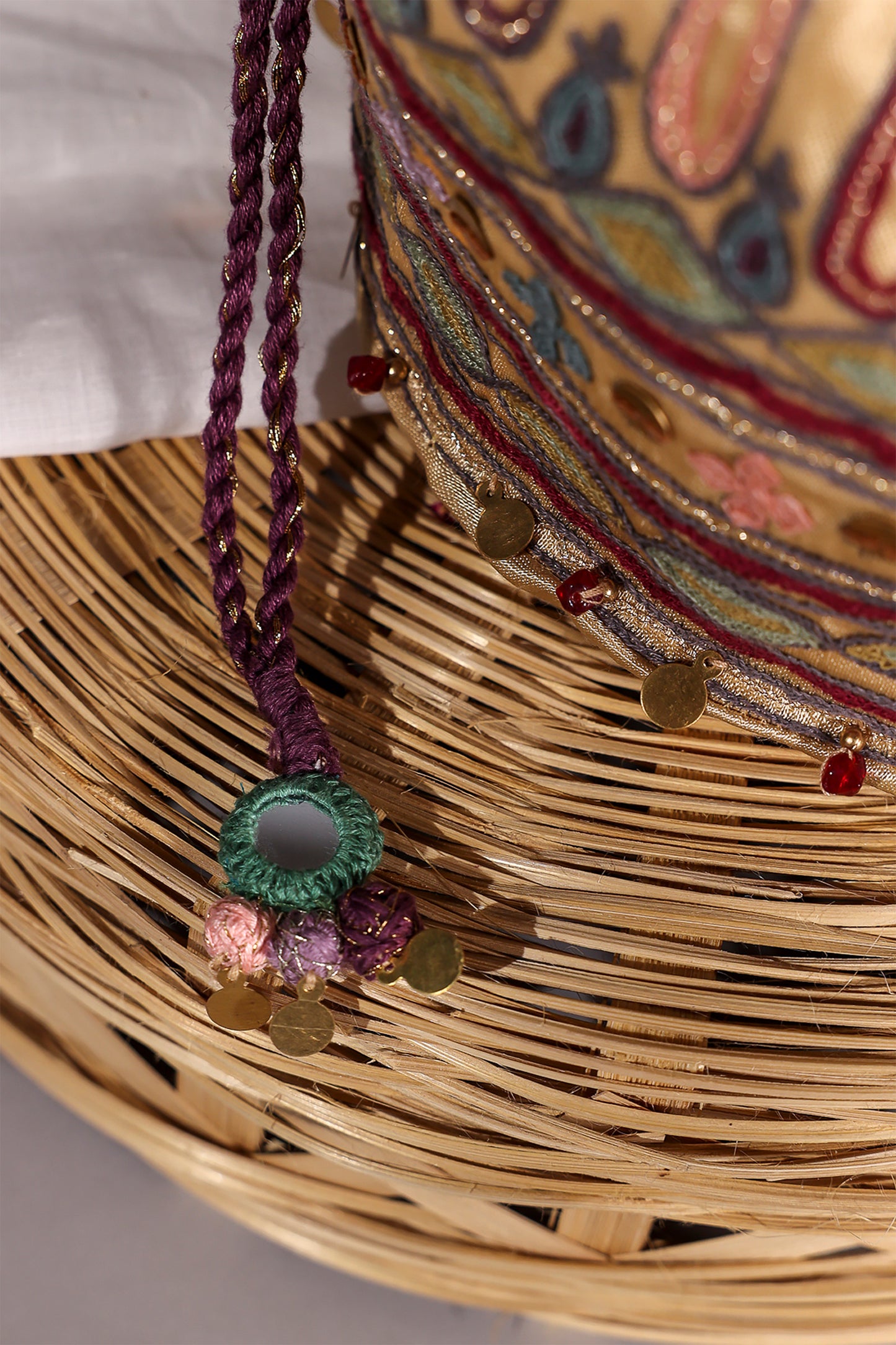 Ivory Kutchi Festiv Potli Bag