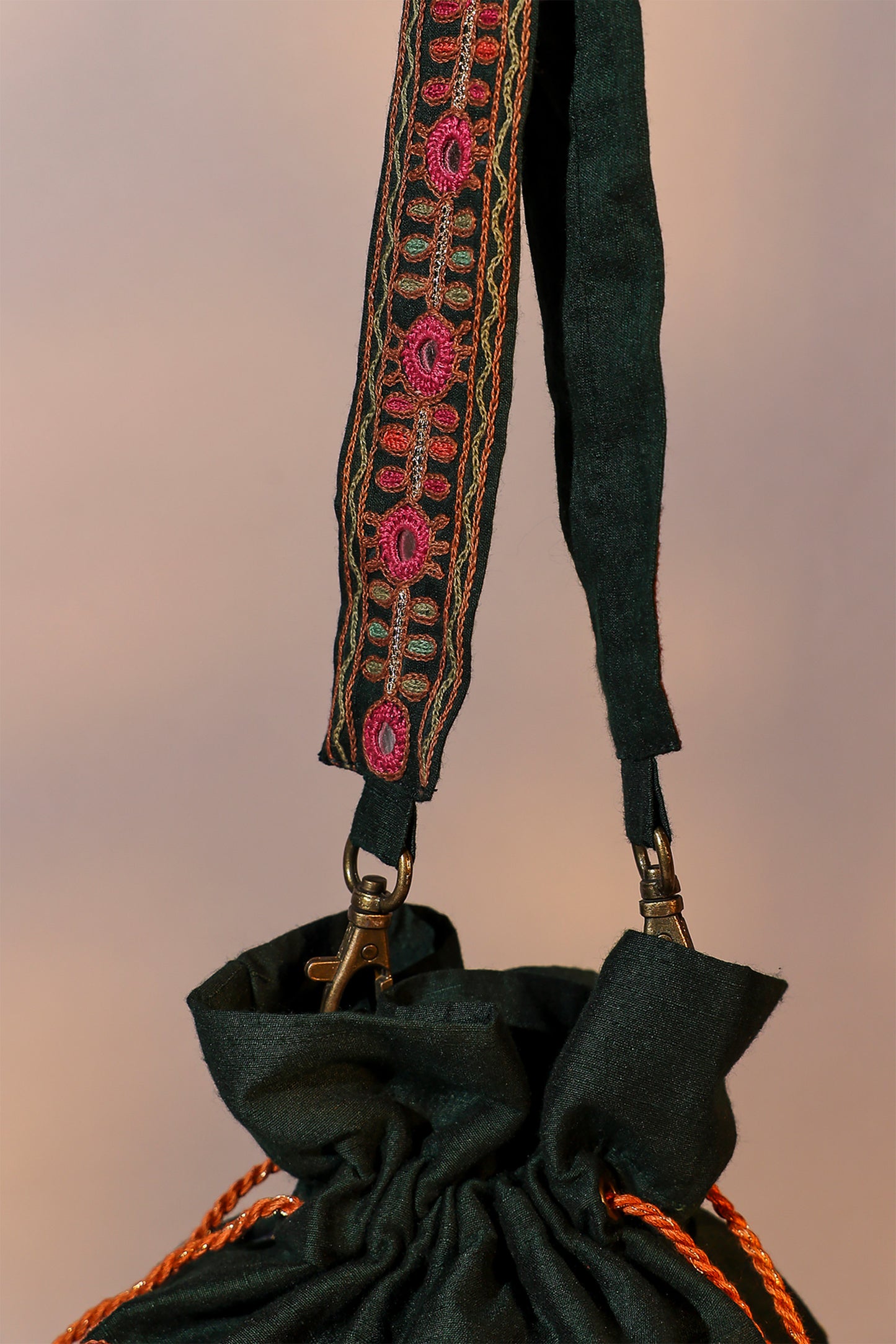 Green Garden Design Potli Bag