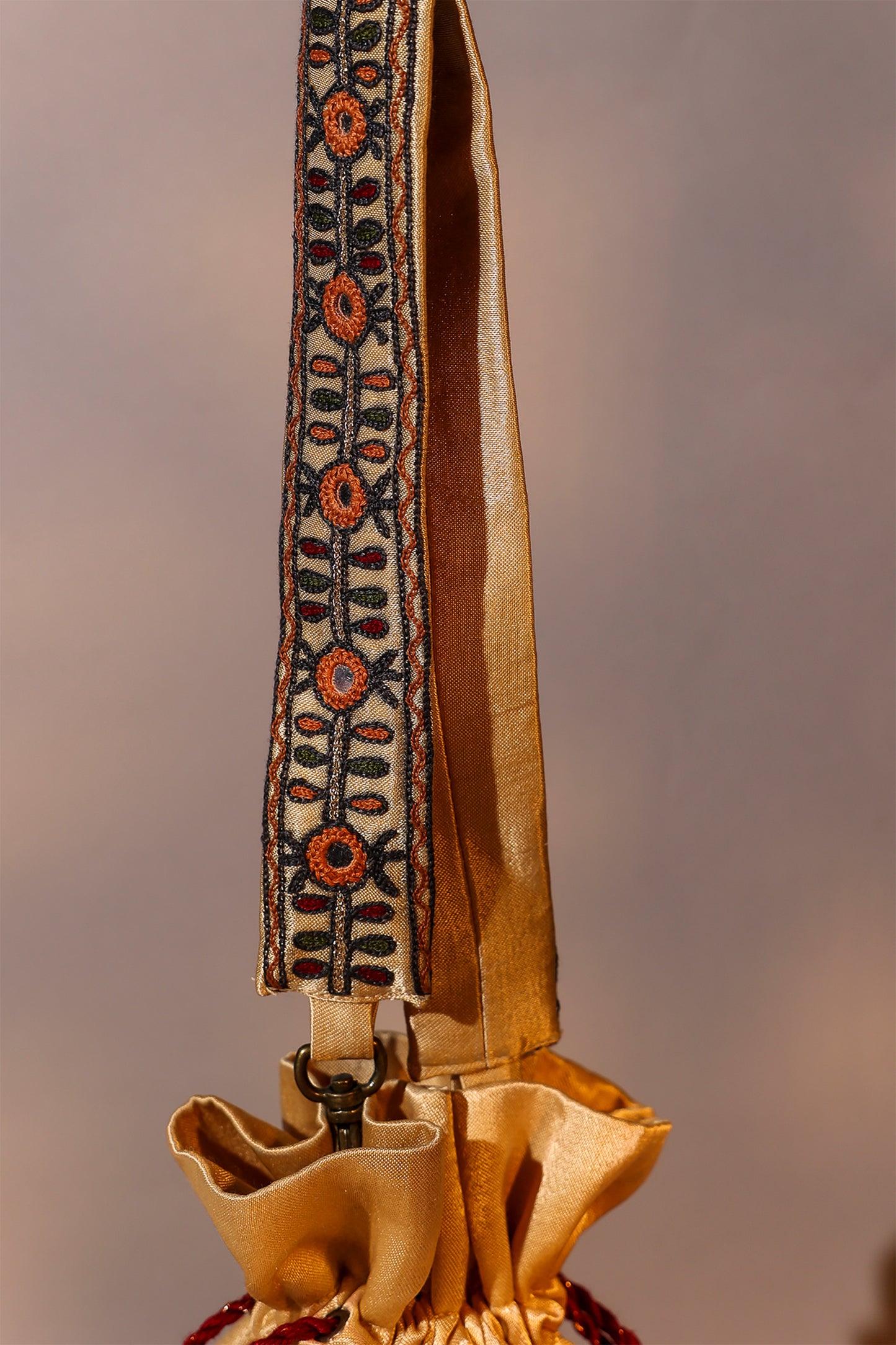 Ivory Garden Design Potli Bag