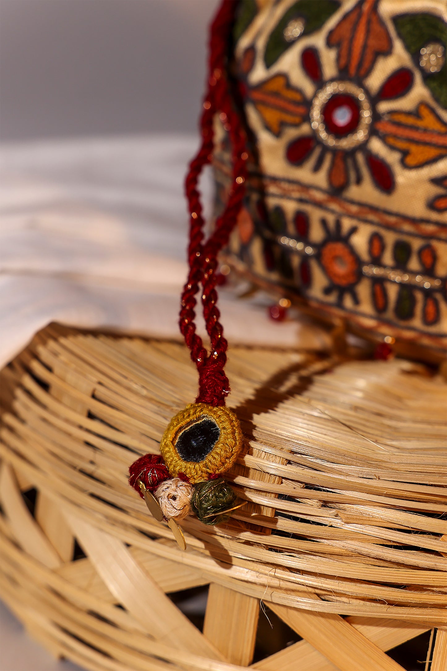 Ivory Garden Design Potli Bag