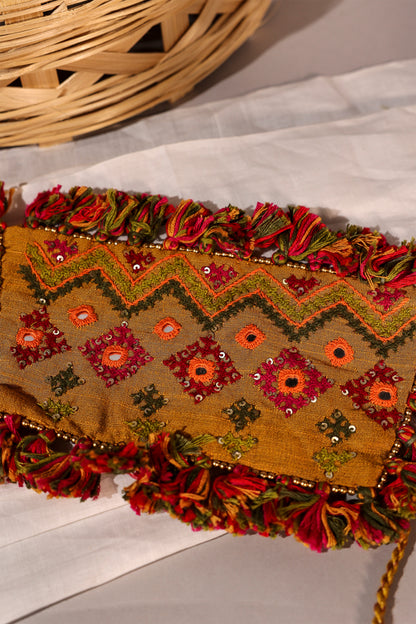 Mustard Multi Rabari Handcuff