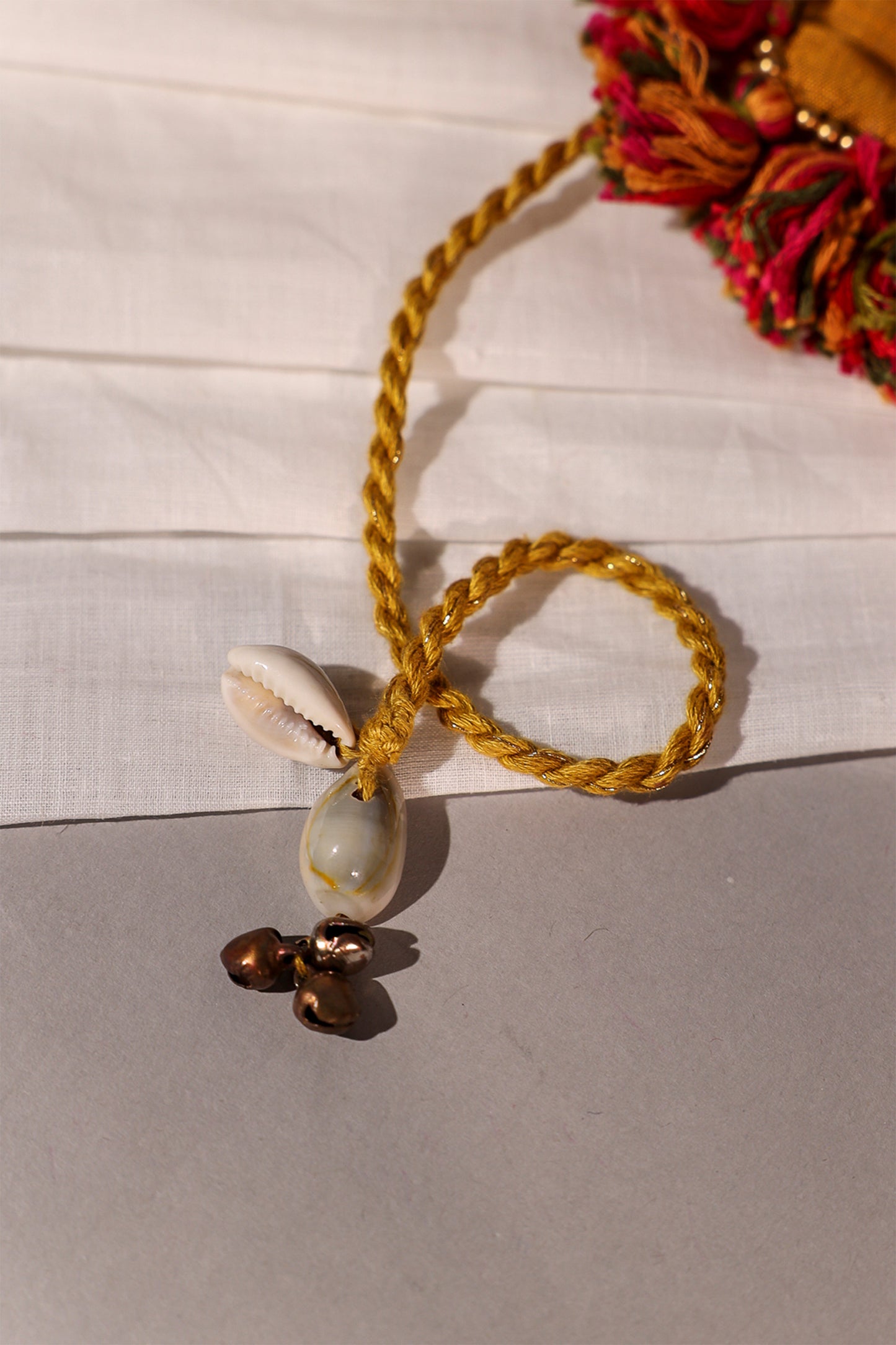 Mustard Multi Rabari Handcuff
