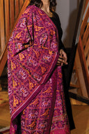 Cotton Patola Dupatta With Khat Work and Tassels