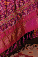 Cotton Patola Dupatta With Khat Work and Tassels