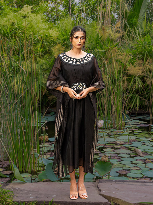 Mirror Work Long Kaftan