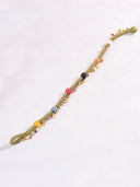 Green Thread Ball Anklet