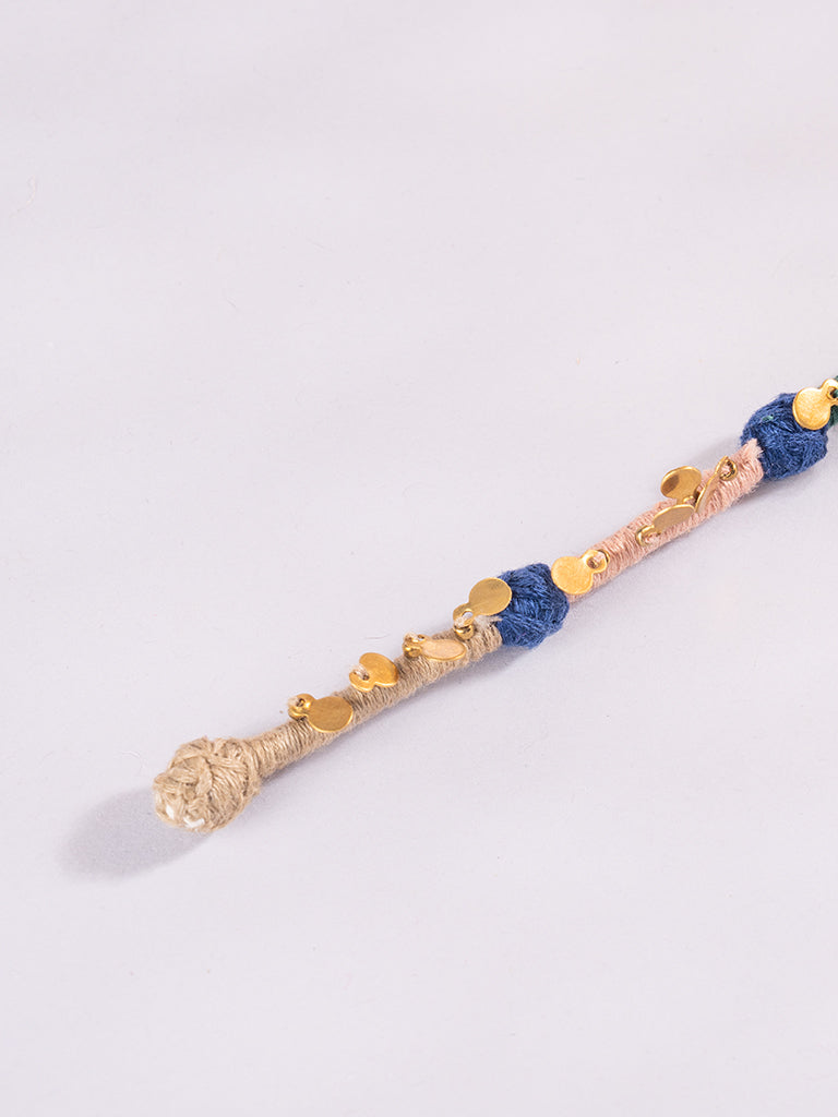 Pich Thread Ball Anklets