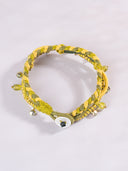 3 Layer Buho Green Anklet