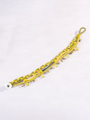 3 Layer Buho Green Anklet