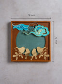 Metal Bird Composition Wall Frame
