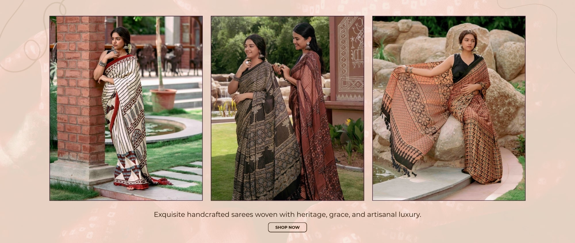 Handcrafted Saree 