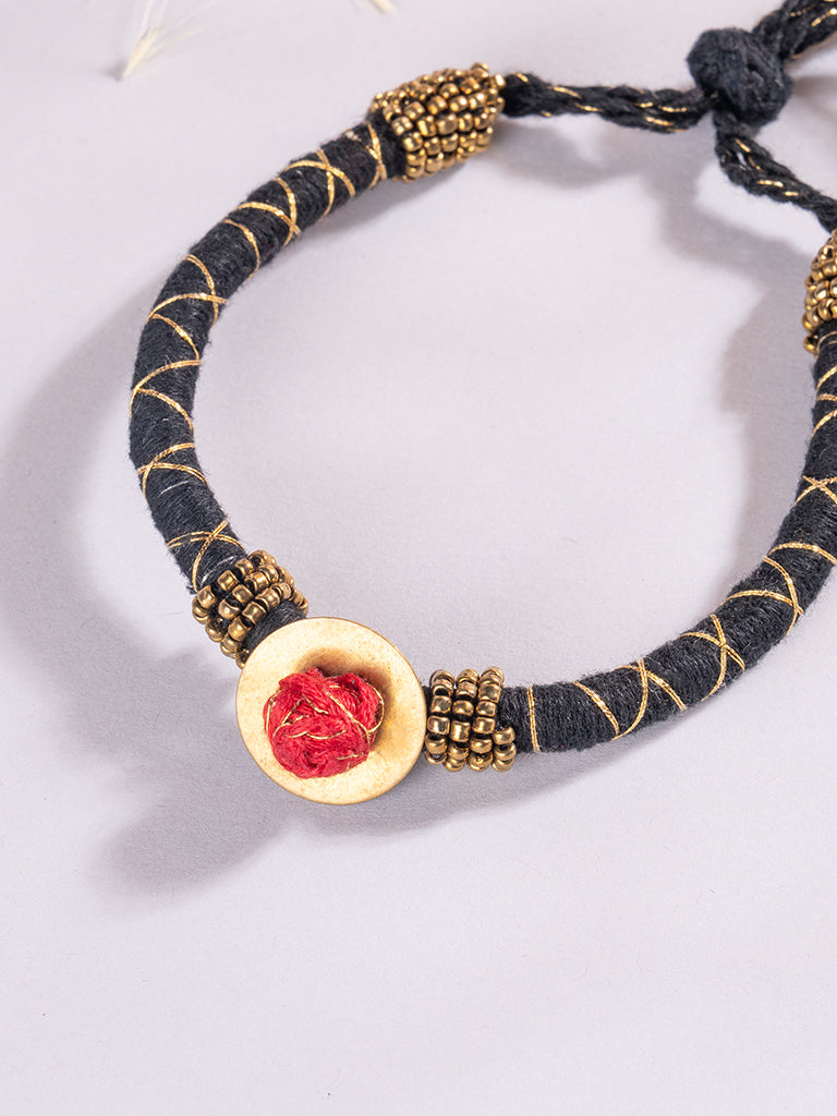 Black Cord Bracelet