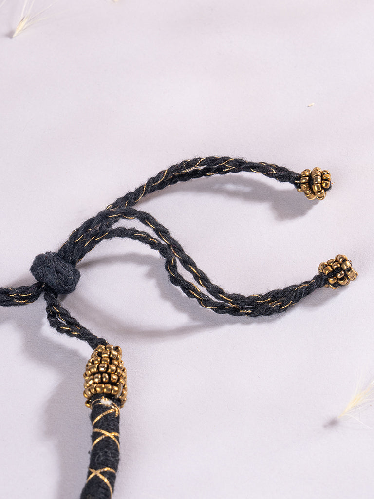 Black Cord Bracelet