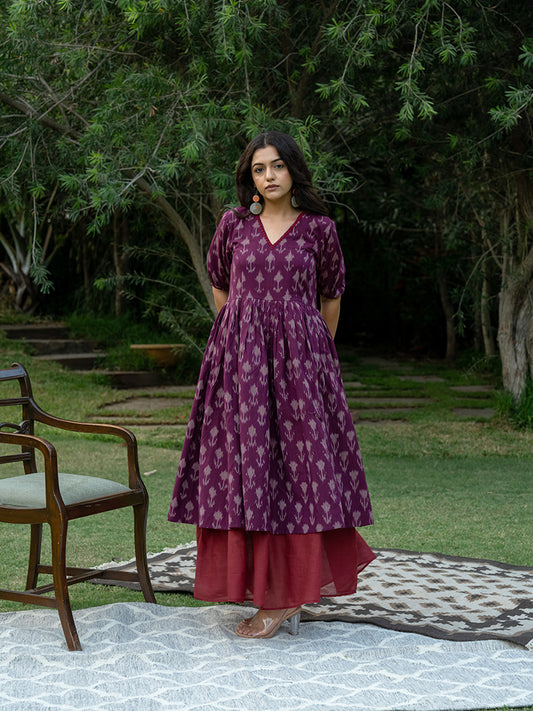 Double Layered Dress - Pink