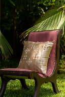 Royal Ivory Rabari Artisan Cushion Cover