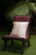 Heritage Cream Rabari Artisan Cushion Cover