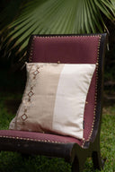Heritage Cream Rabari Artisan Cushion Cover