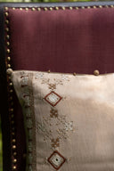 Heritage Cream Rabari Artisan Cushion Cover