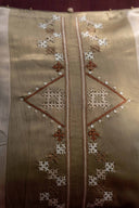 Desert Ivory Rabari Heritage Cushion Cover