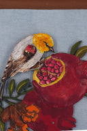 3D Pomegranate Song 7x8 Handpainted Decorative Wall Frame3D Pomegranate Song 7x8 Handpainted Decorative Wall Frame