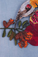 3D Pomegranate Song 7x8 Handpainted Decorative Wall Frame