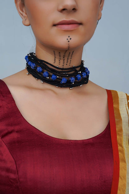 Black Multi Layerd Choker