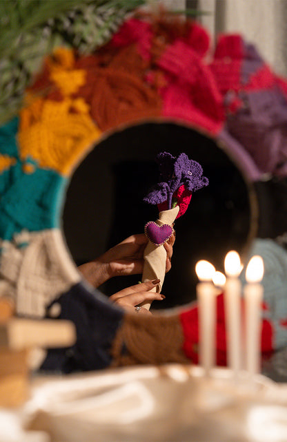 Gorgeous Forever Pink Purple Blooms Bouquet