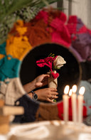 Elegant Artisanal Crochet Flowers Bouquet
