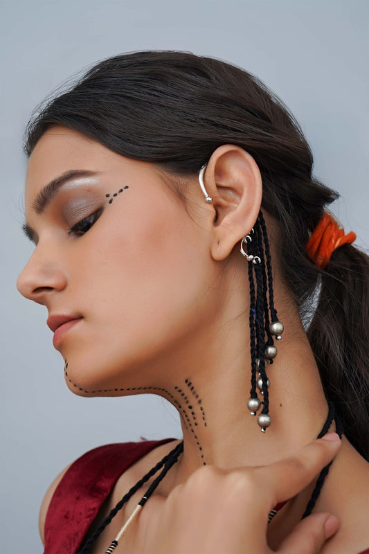 Black Earcuff Dangler