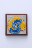 3D Duija 7x7 Madhubani Handpainted Decorative Wall Frame
