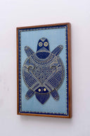 2D Kurma 12x19 Madhubani Handpainted Decorative Wall Frame

