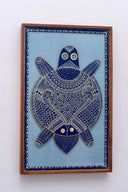 2D Kurma 12x19 Madhubani Handpainted Decorative Wall Frame
