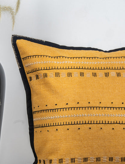 Desert Rhythm Handcrafted Cushion Cover