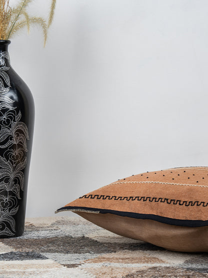 Rustic Tribal Harmony Cushion Cover