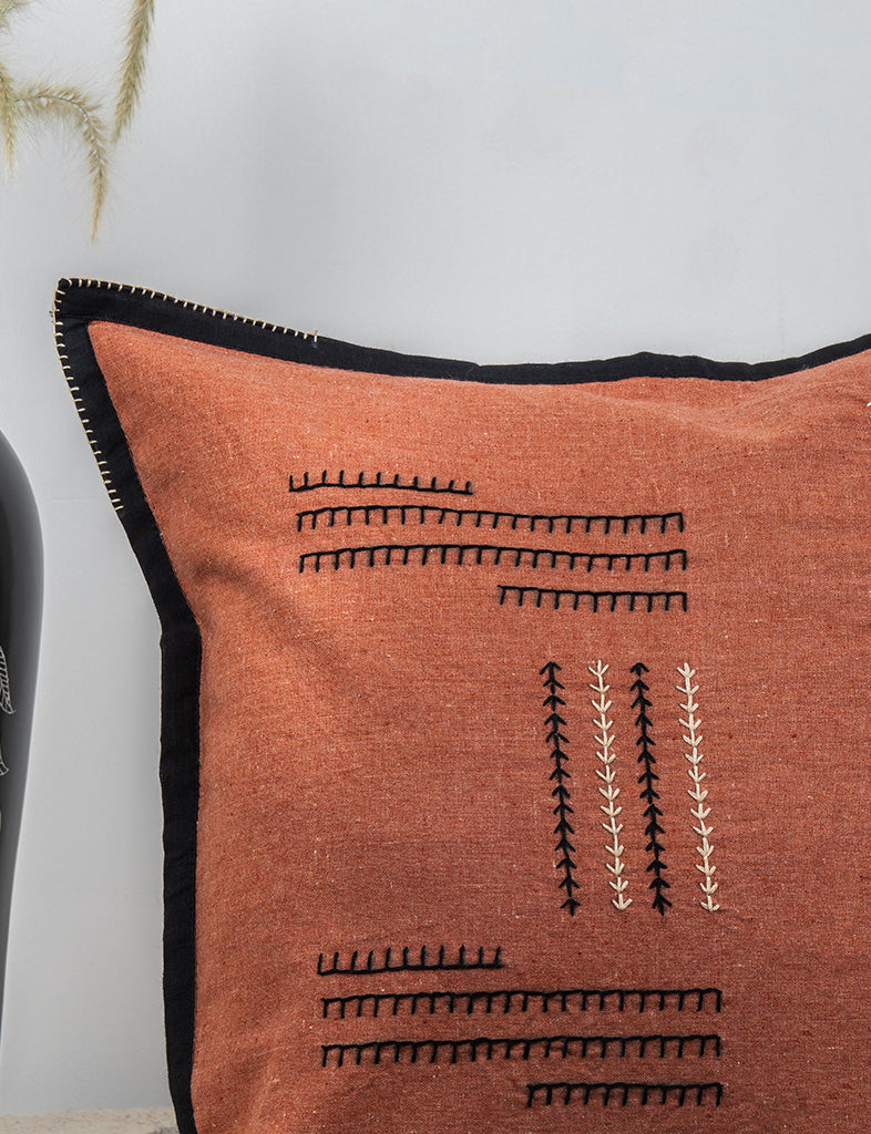 Rust Artisan Echo Cushion Cover