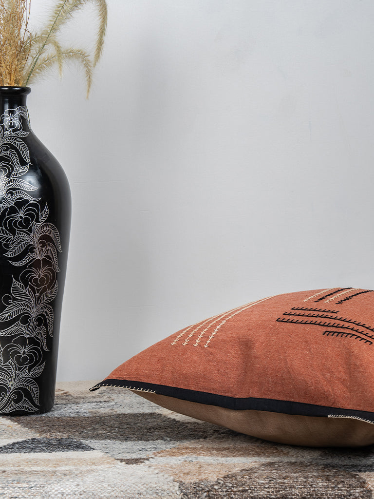 Rust Artisan Echo Cushion Cover