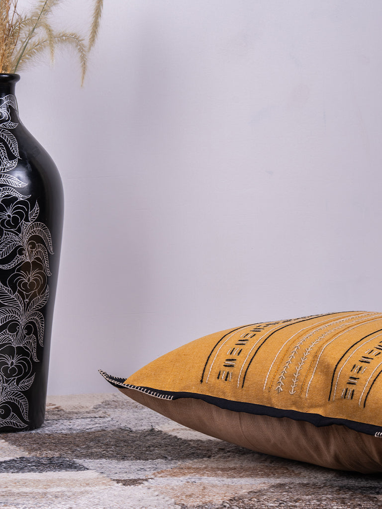 Savanna Spirit Handwoven Cushion Cover