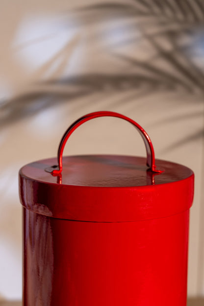 Red Aluminum Spaghetti Box