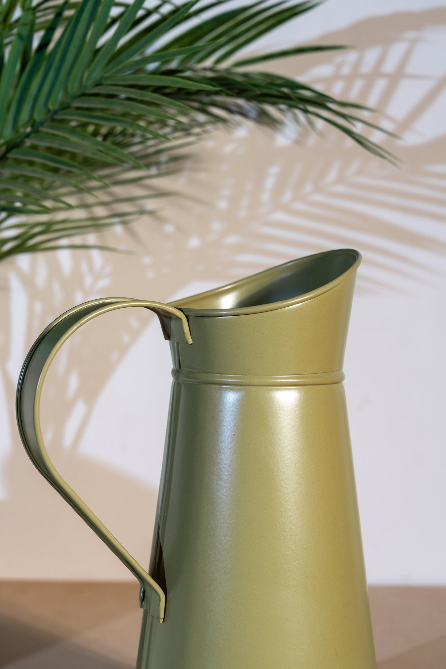 Olive Green Aluminum Casted Water Jug