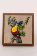 3D Nutmeg Hymn Handpainted Decorative (7*7) Wall Frame