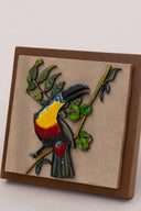 3D Nutmeg Hymn Handpainted Decorative (7*7) Wall Frame