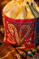 Applique Aahir Square Potli