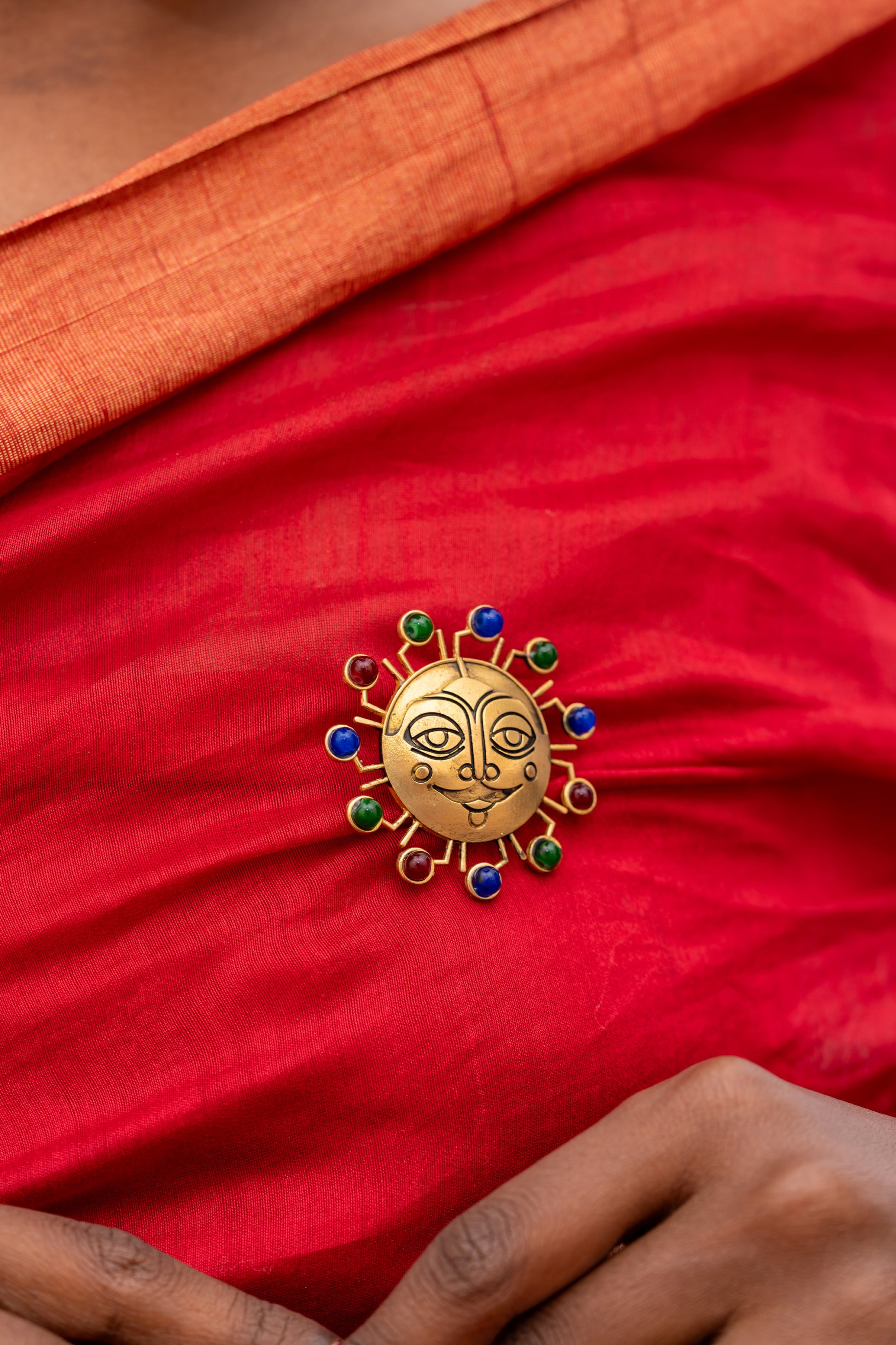 Sooraj Brooch Pin