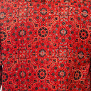 Red Modal Ajrakh Men's Full Sleeve Shirt | Craftroots