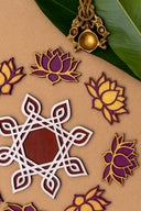 Kolam Kamal Rangoli