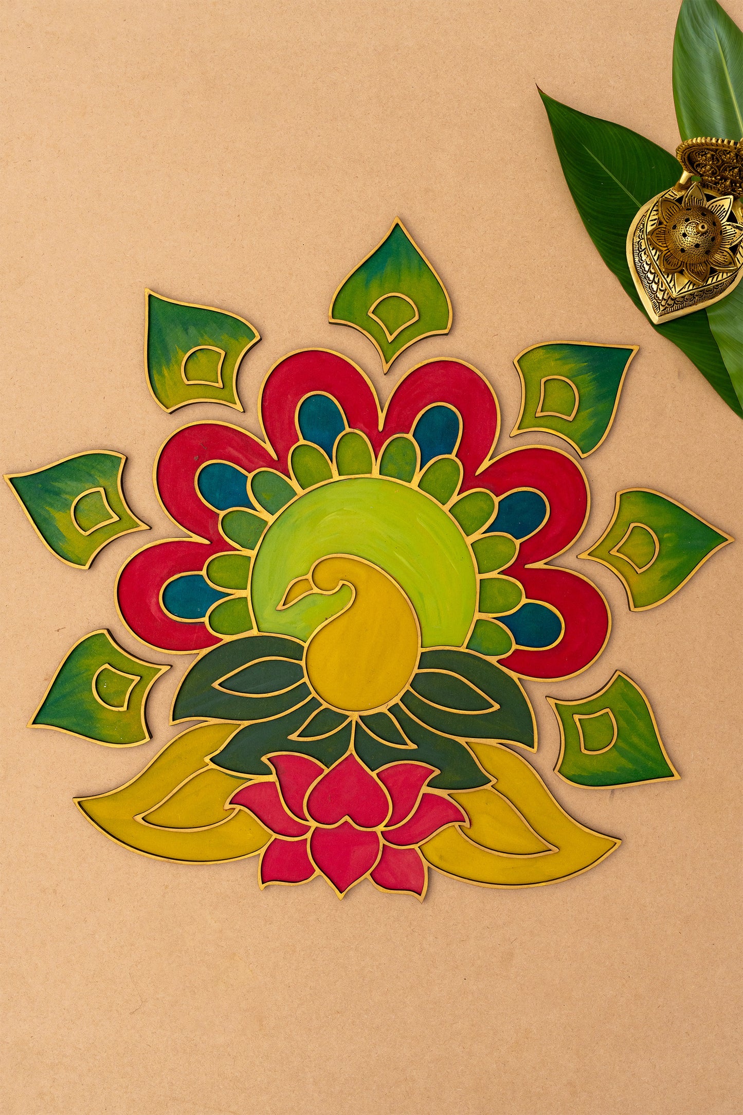 Rang Mayur Rangoli